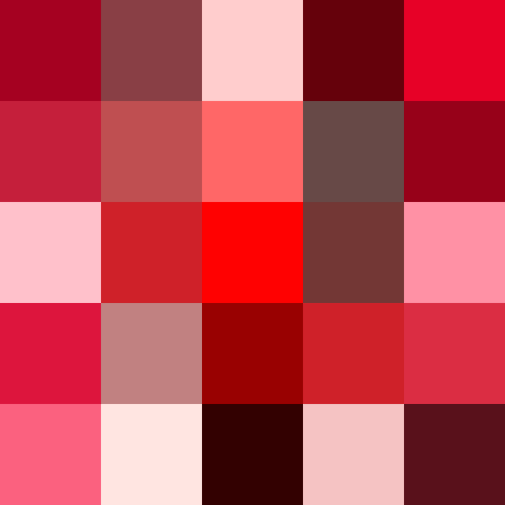 Colour theory: RED