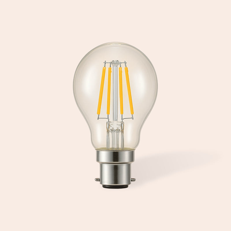 Clear B22 (bc) LED bulb