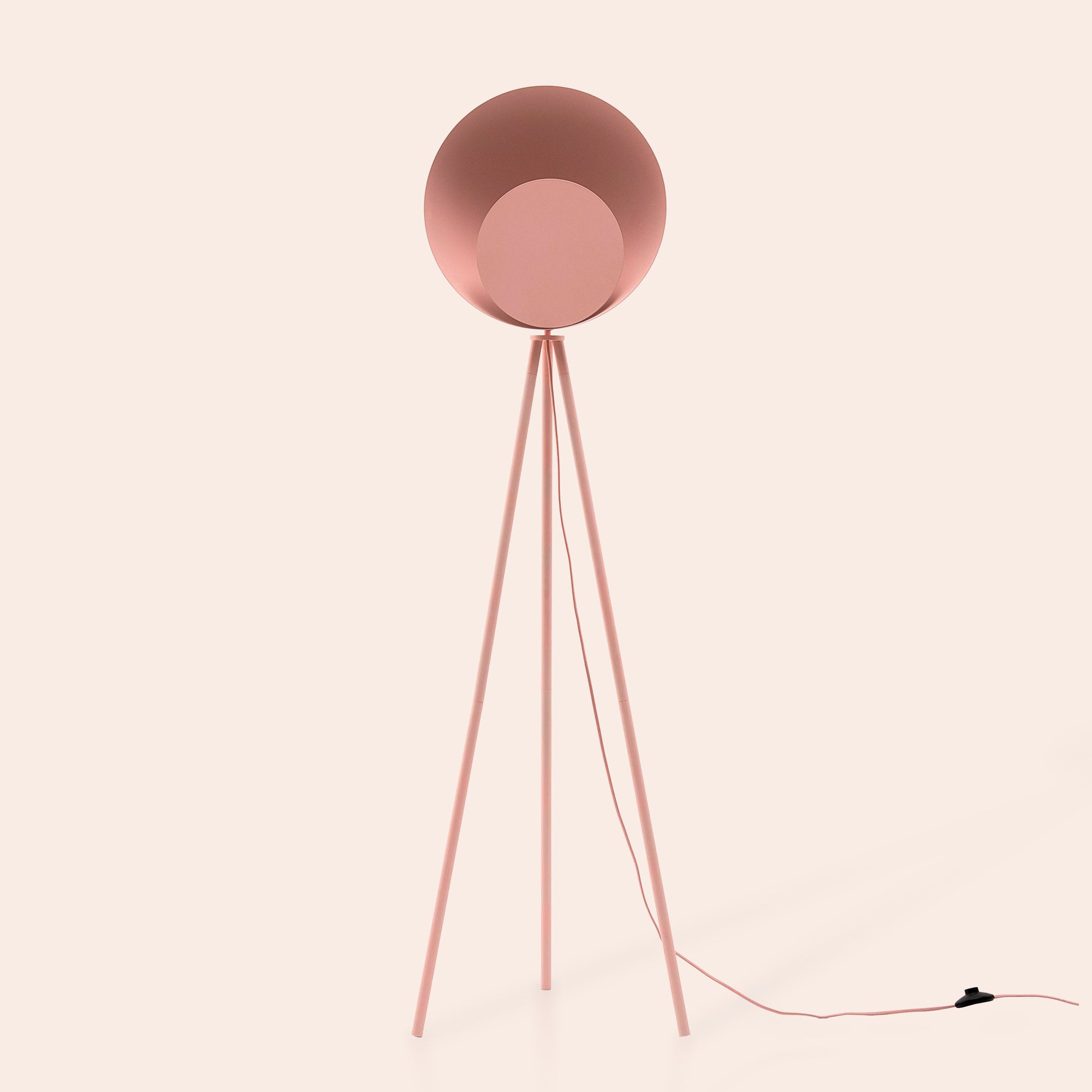 Blossom pink diffuser floor lamp