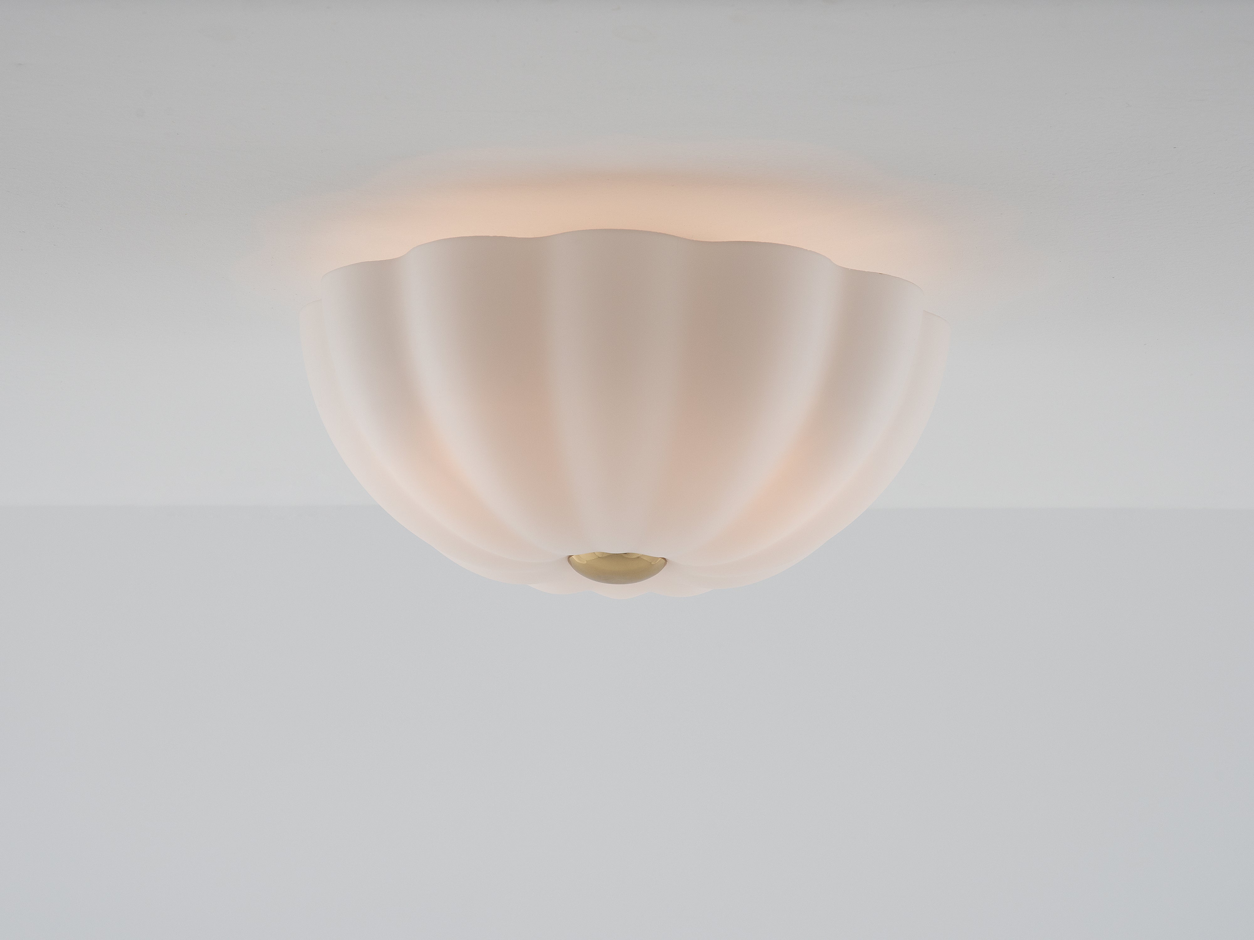 White flower flush ceiling light new arrivals