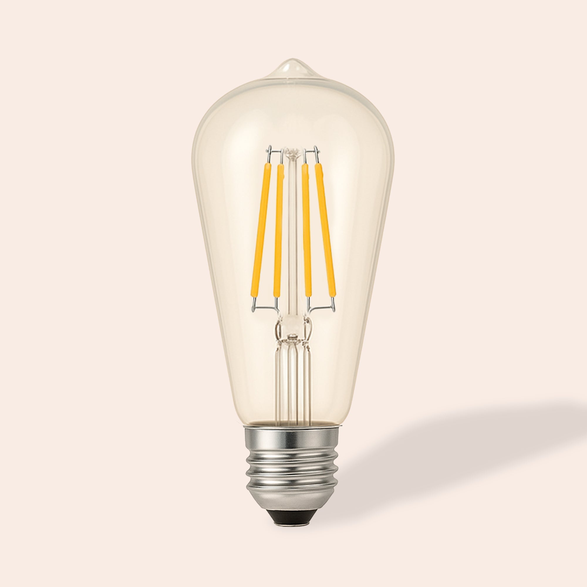 Clear E27 valve (es) LED bulb