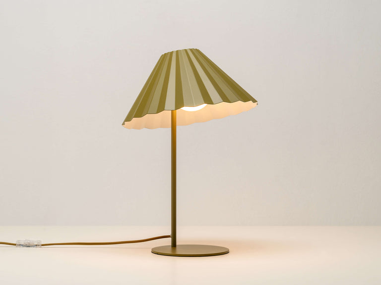 The Pleat table lamp The Pleat table lamp houseof