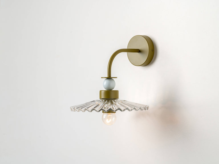 Scalloped sconce shade discount