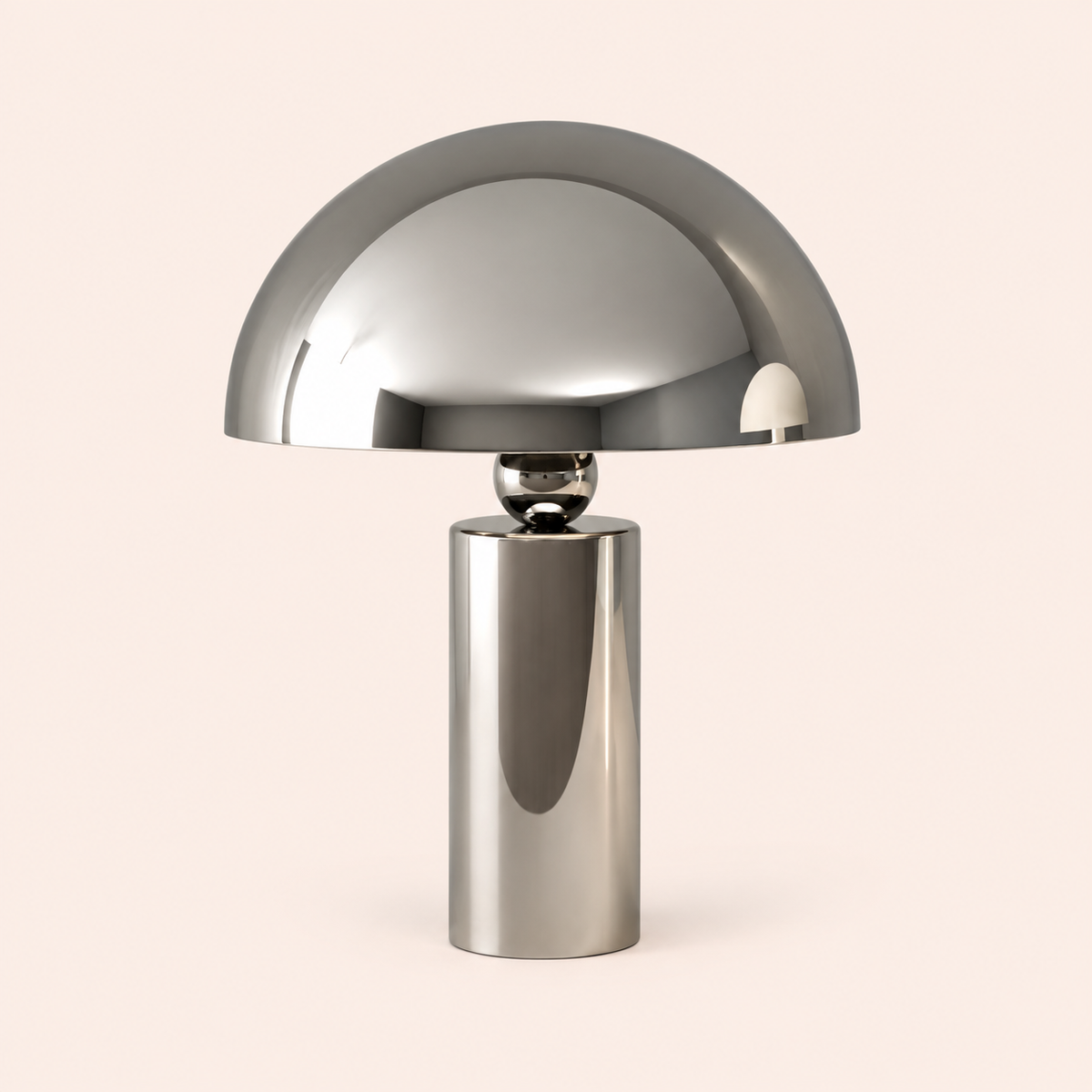 chrome dome table lamp