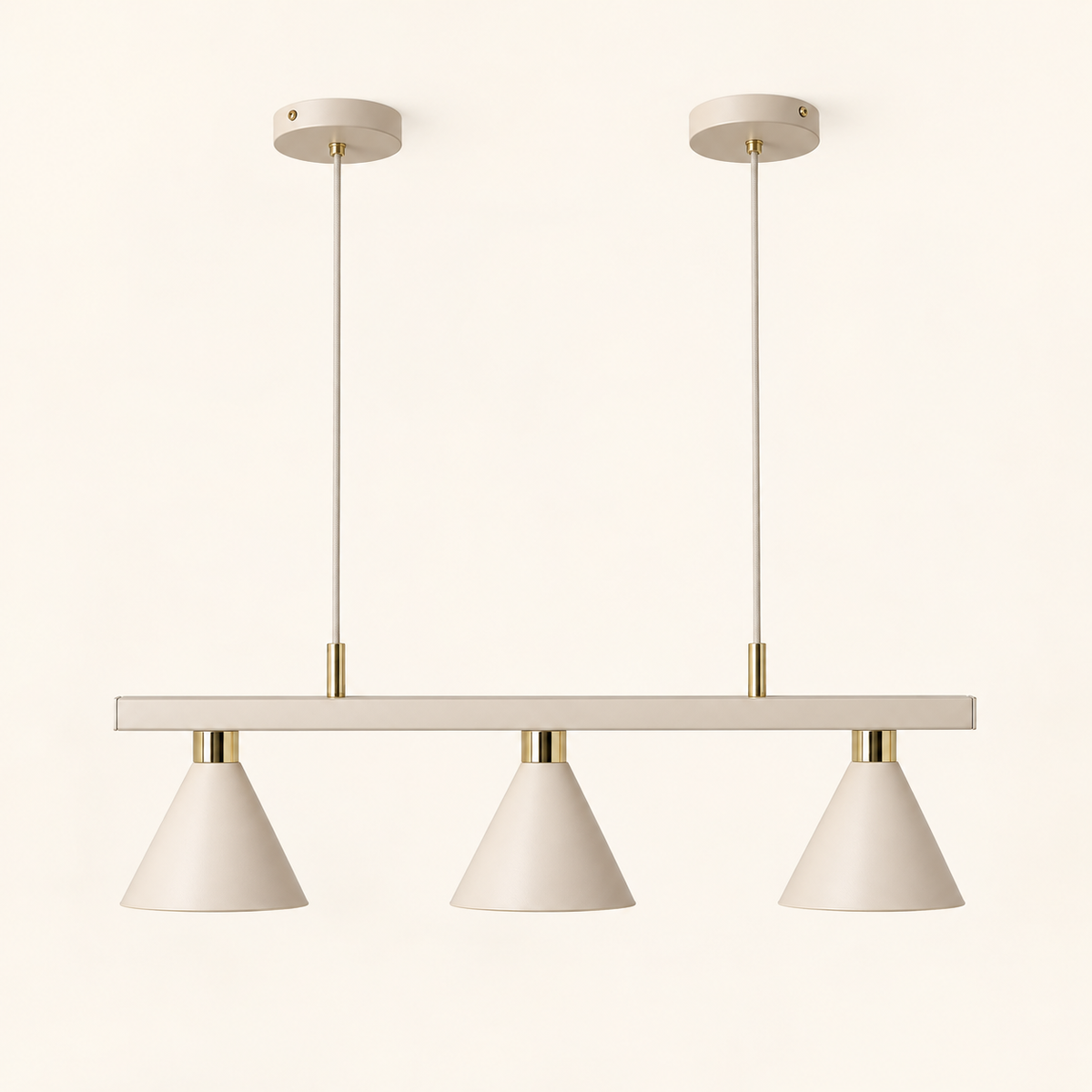 Sandshell Triple Pendant Ceiling Light