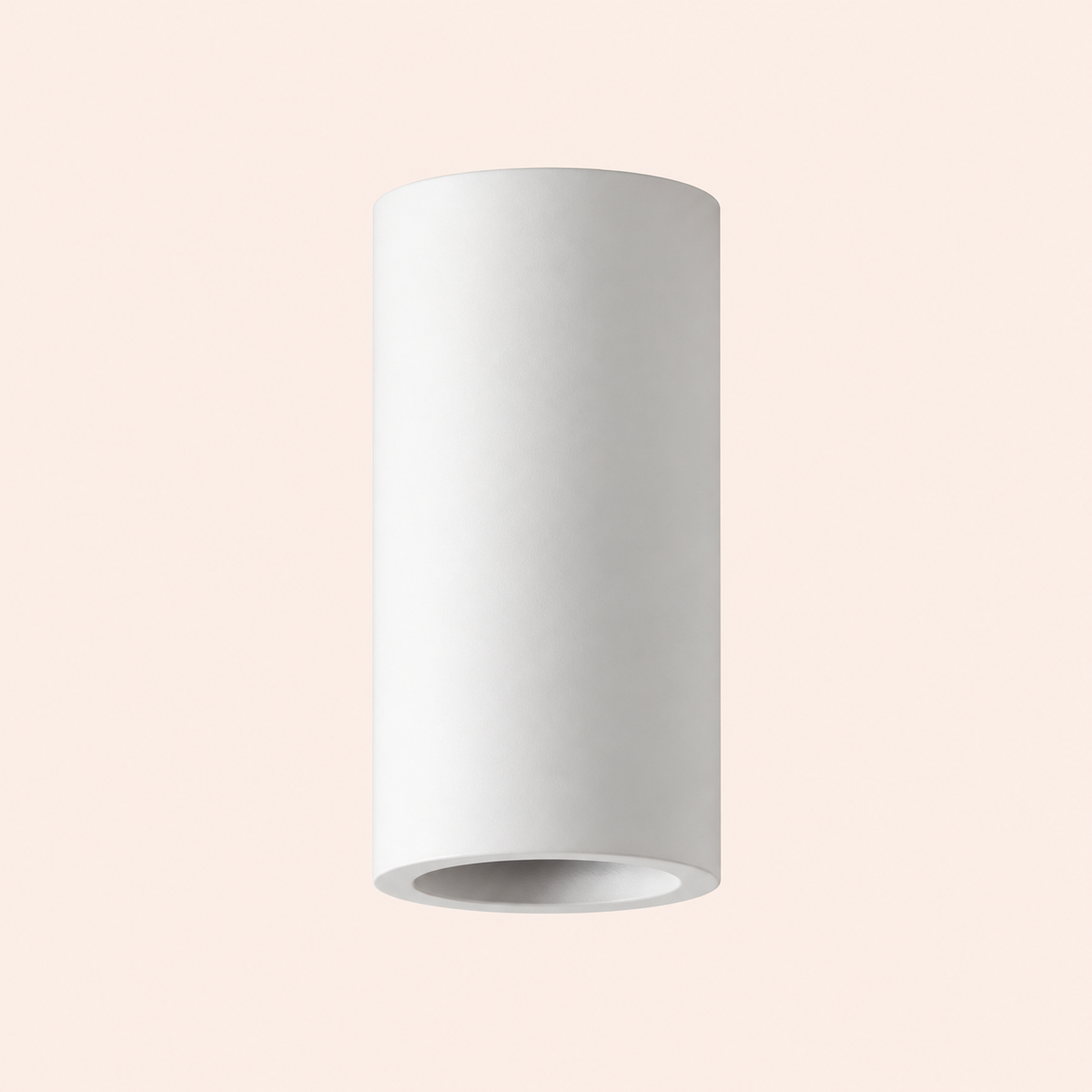 white smooth ceiling spotlight