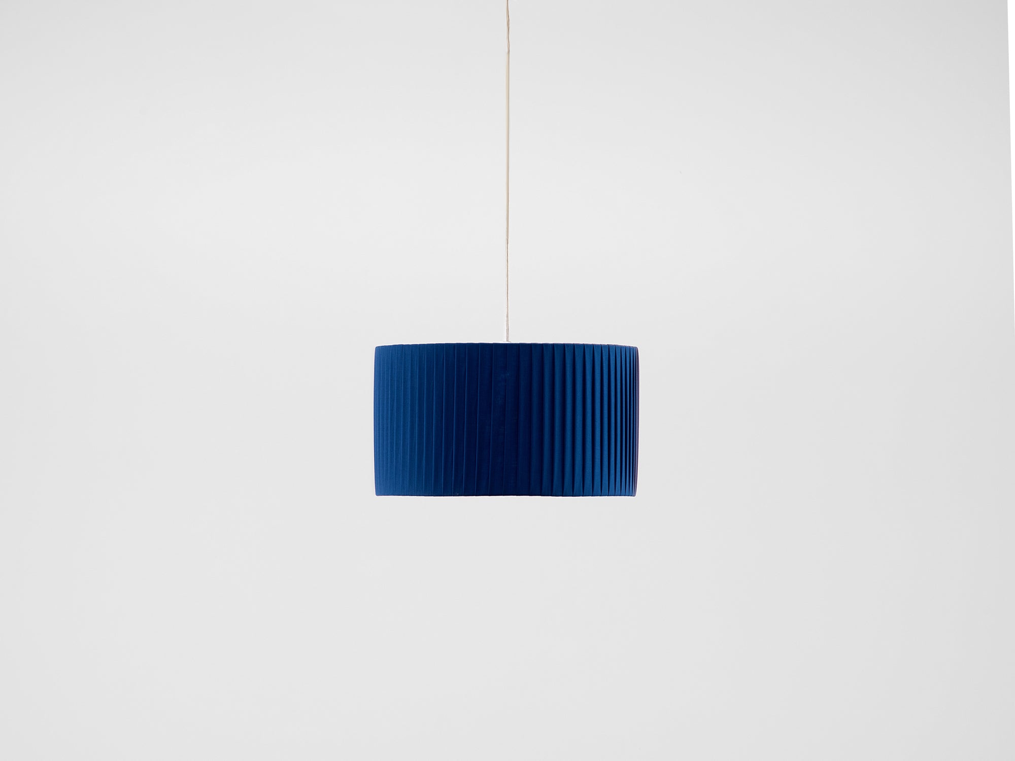 Pleated shade small blue | off | houseof.com