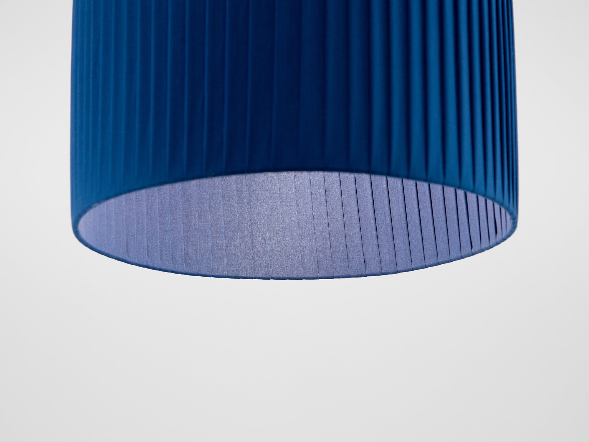 Pleated shade small blue | shade | houseof.com