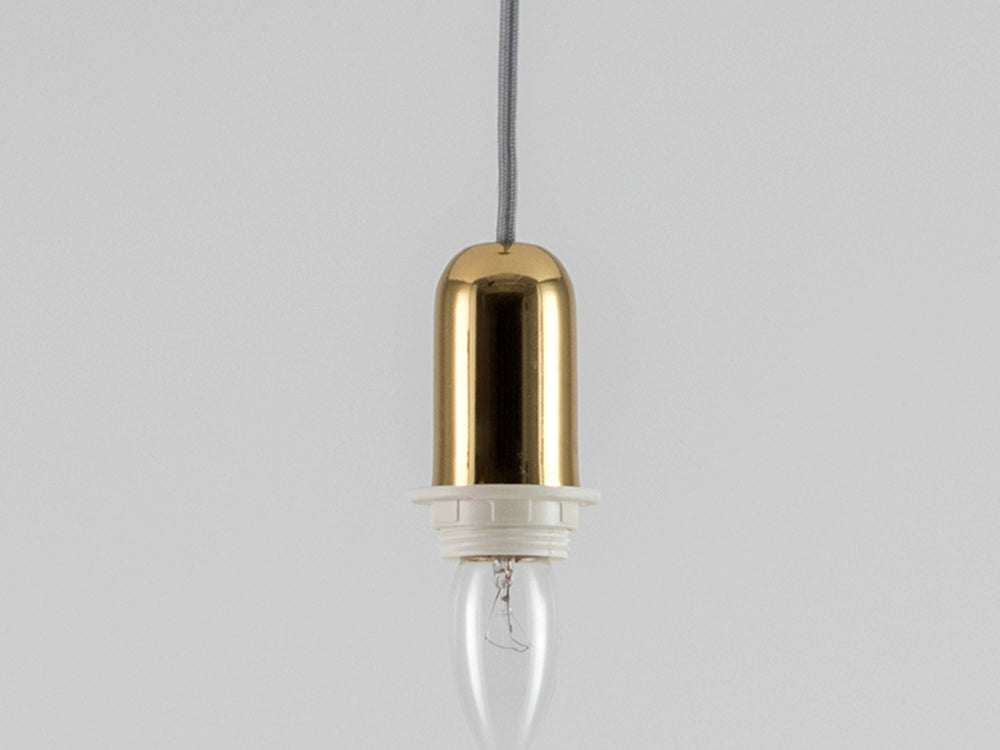 Brass ceiling pendant fitting
